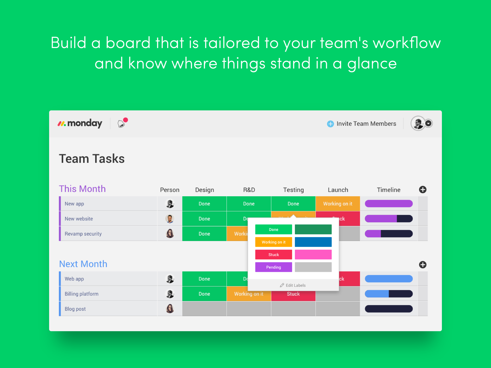 Monday - Application pour mieux s'organiser