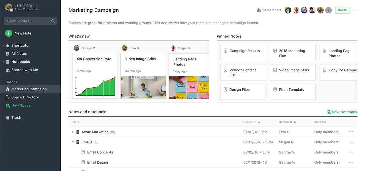 Evernote - Application pour mieux s'organiser