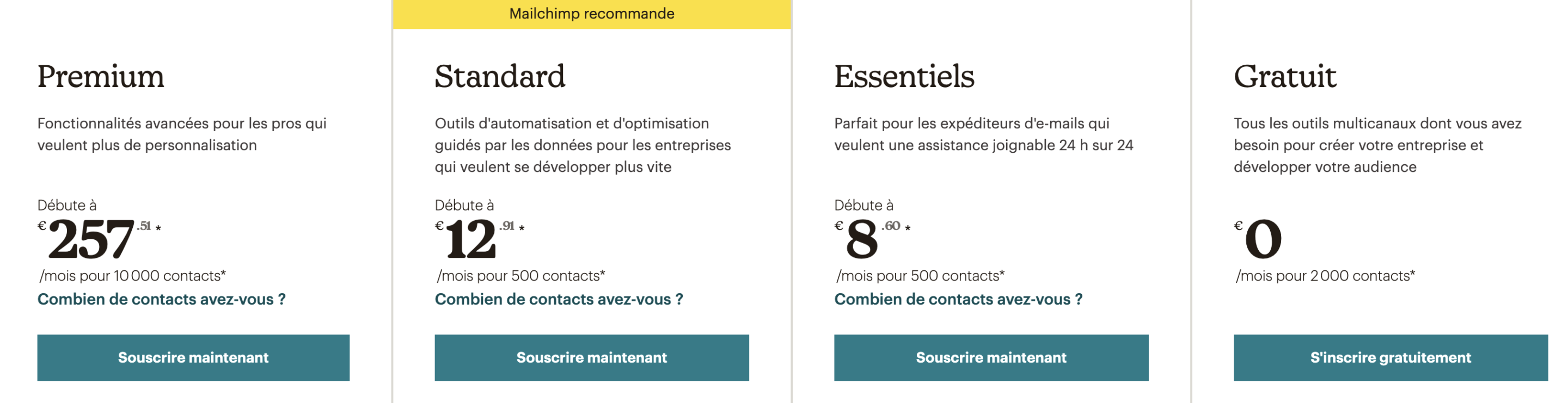 mailchimp-tarifs