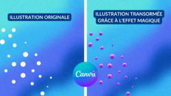 effet magique canva